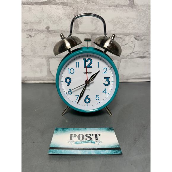 Sharp Two Bell Alarm Clock - Picture 1 of 4